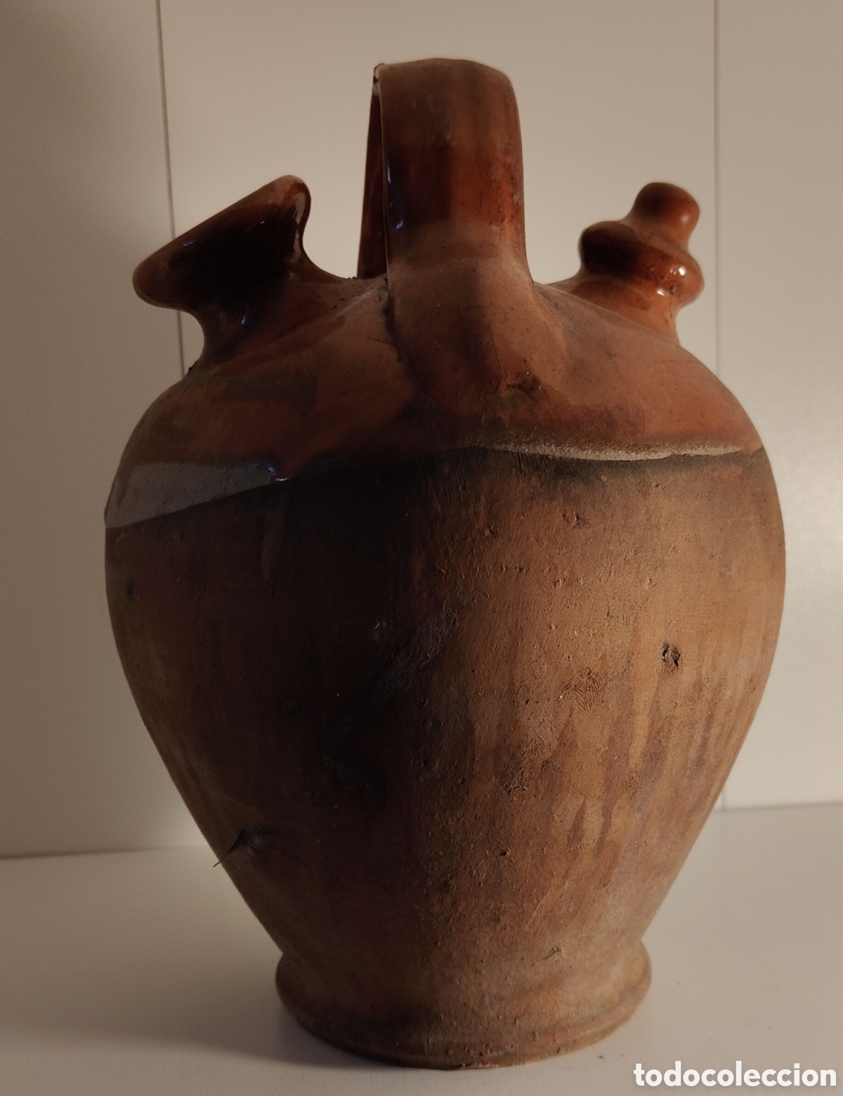 Antig&uuml;edades: antiguo botijo ceramica - sm05 - Foto 1