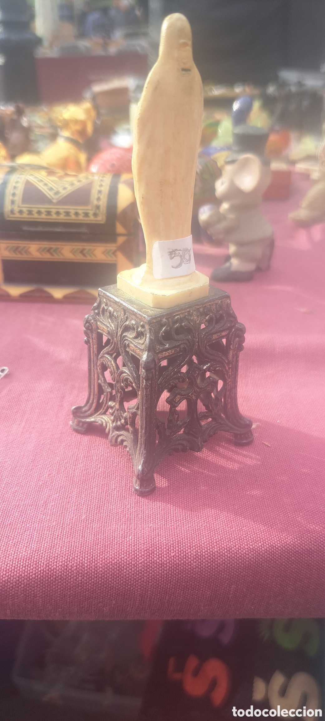 Antig&uuml;edades: Virgen sobre altar , Lourdes - Foto 3