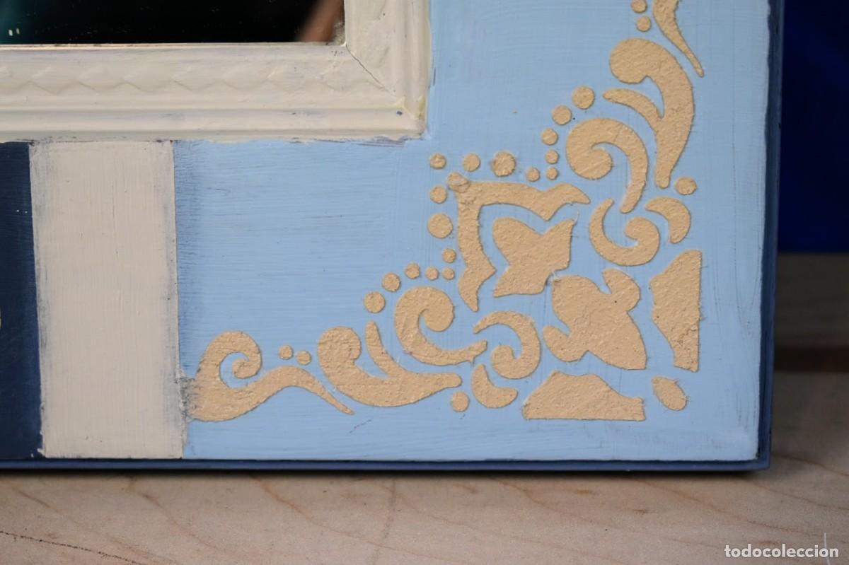 Antig&uuml;edades: Bonito espejo de pared en madera - Foto 2