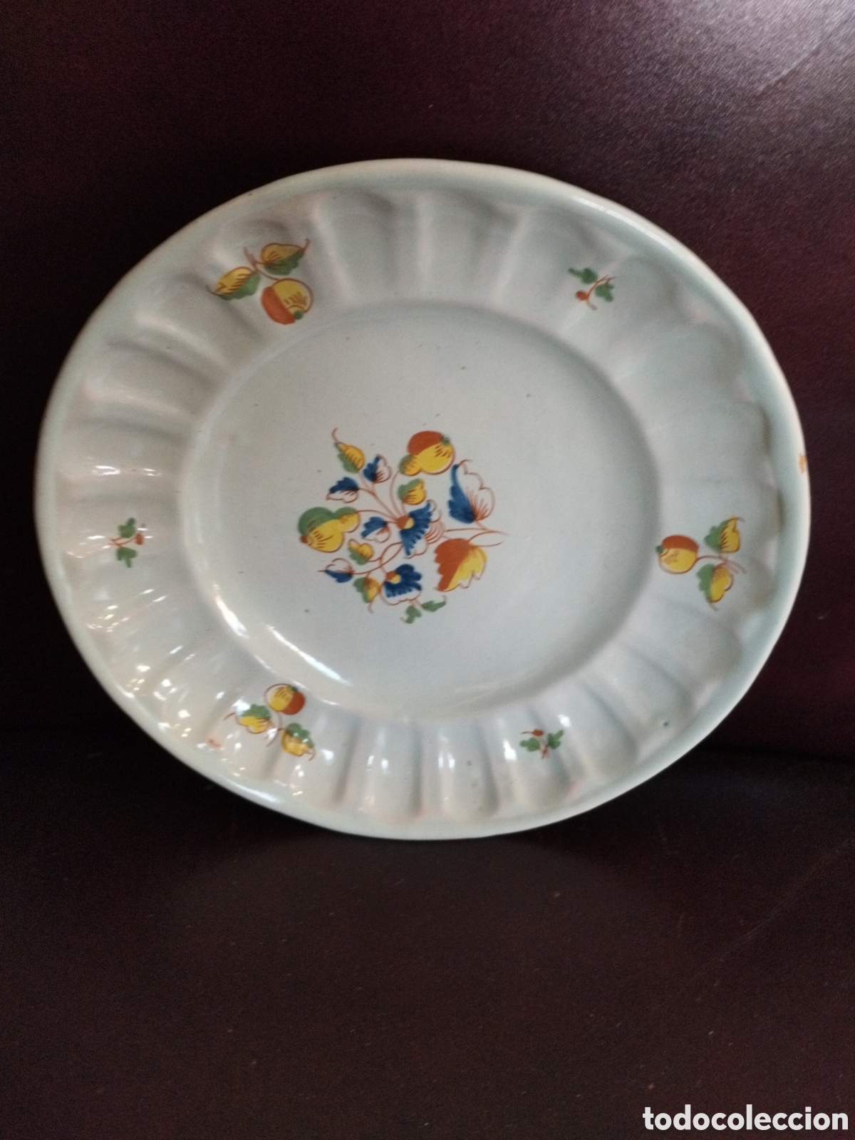 Antig&uuml;edades: Alcore plate good condition ,22,5cm - Foto 2