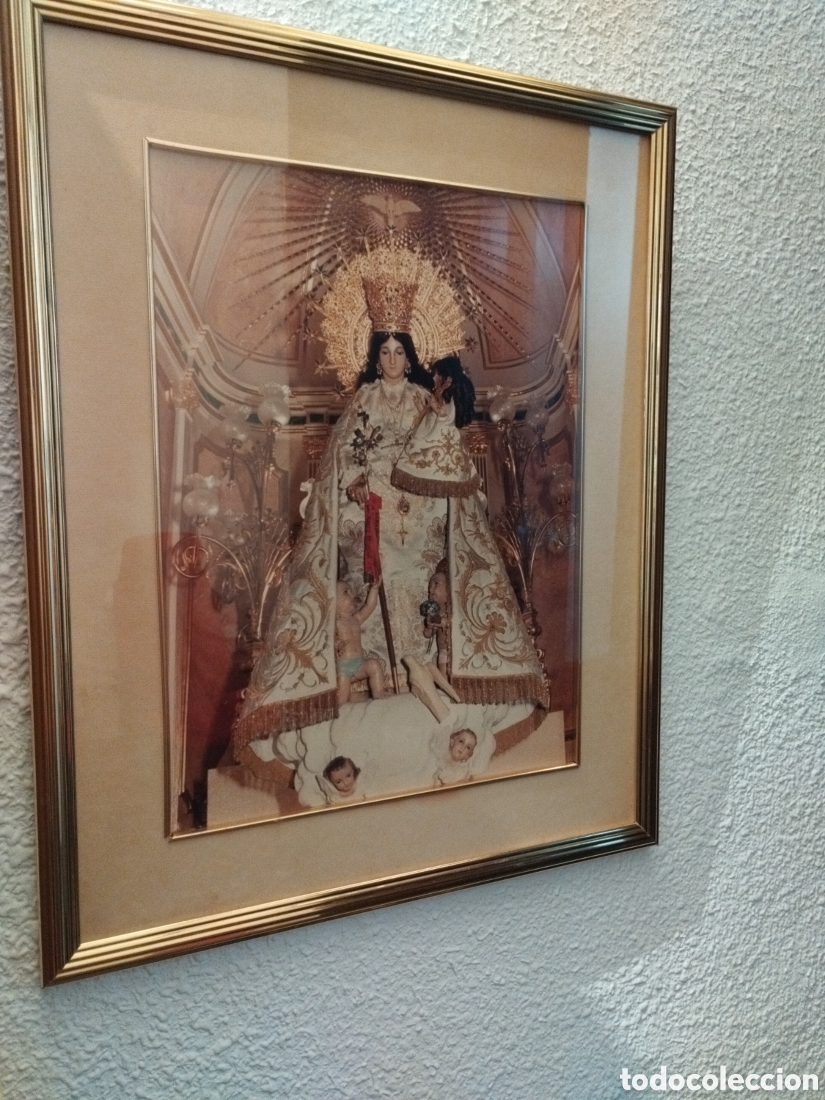 Antig&uuml;edades: Cuadro Virgen de los Desamparados - Foto 1