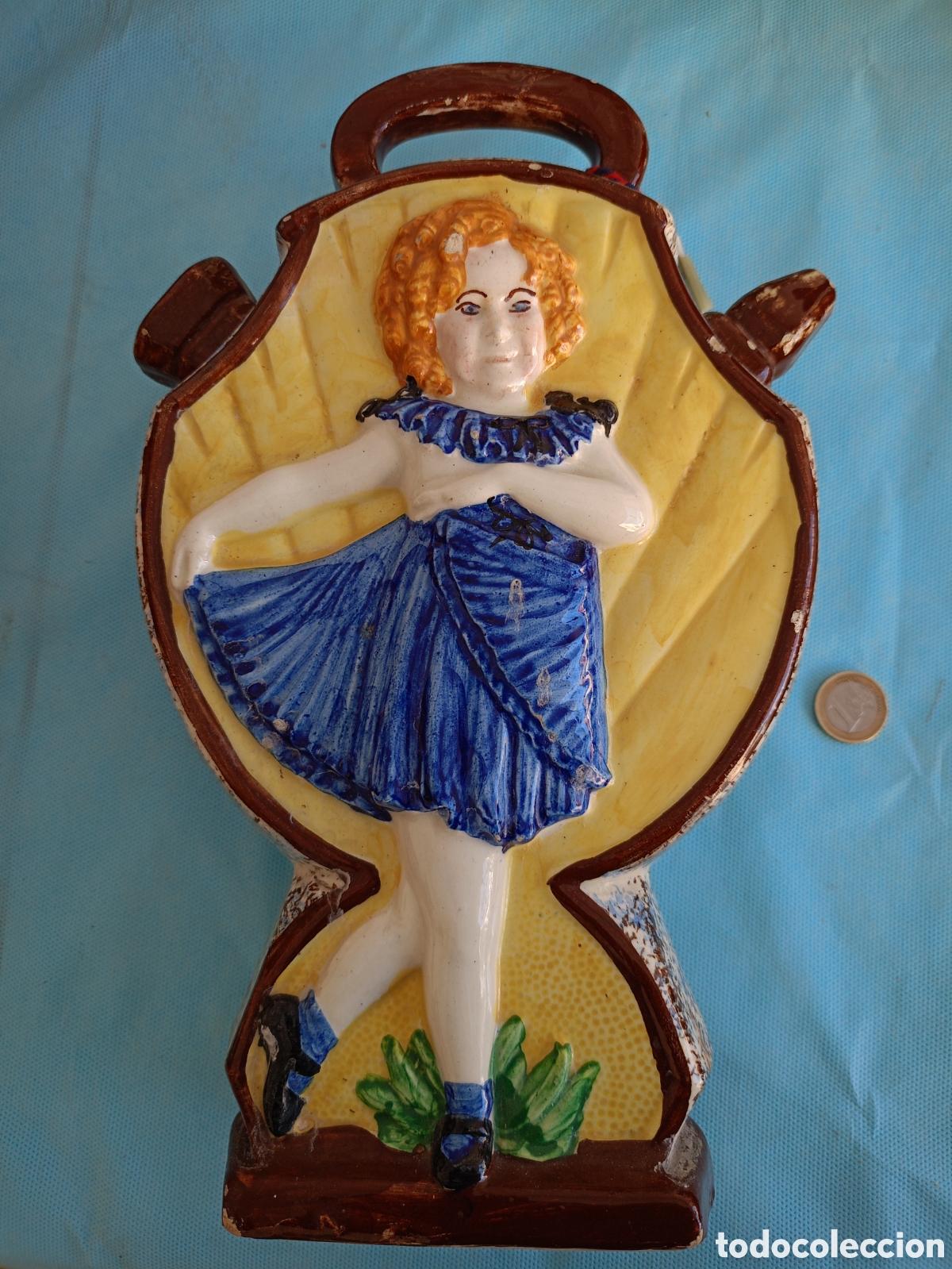 Antig&uuml;edades: ANTIGUO BOTIJO SHIRLEY TEMPLE - Foto 3