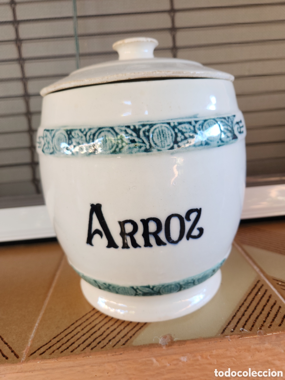 Antig&uuml;edades: Antiguo tarro de cocina - Foto 1