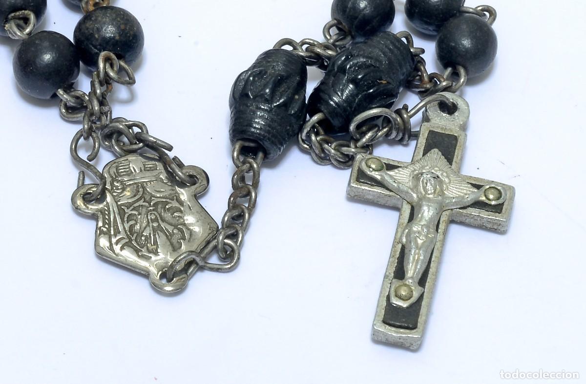 Antig&uuml;edades: ROSARIO CON MEDALLA MAR&Iacute;A CONCEPCI&Oacute;N - Foto 1