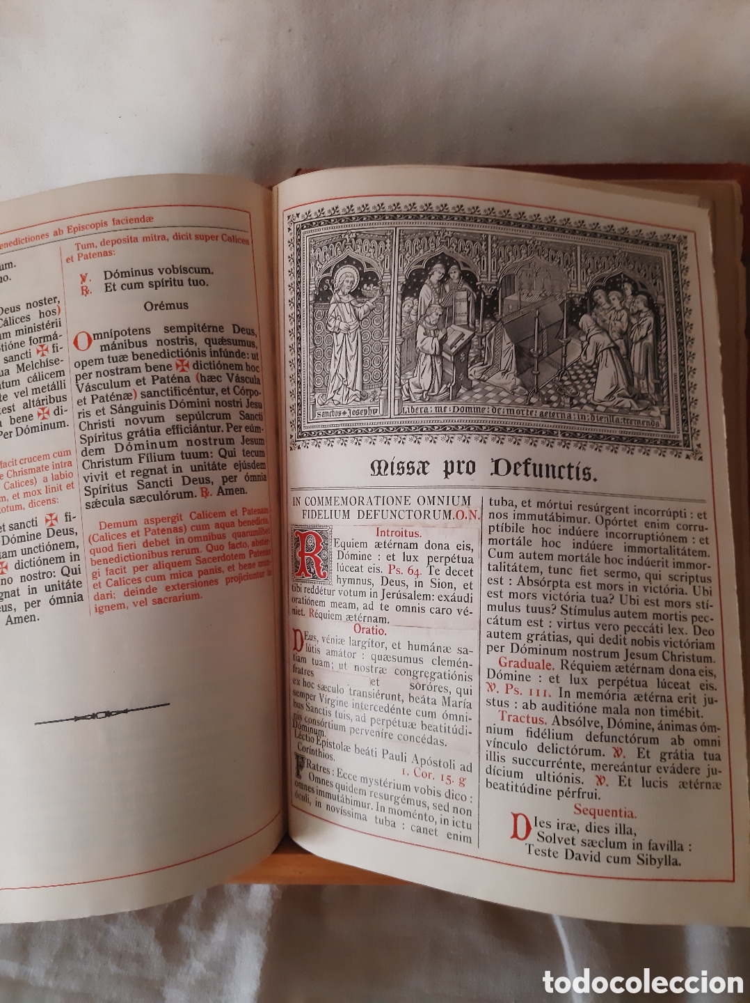 Antig&uuml;edades: MISAL CAT&Oacute;LICO ROMANO - Foto 7