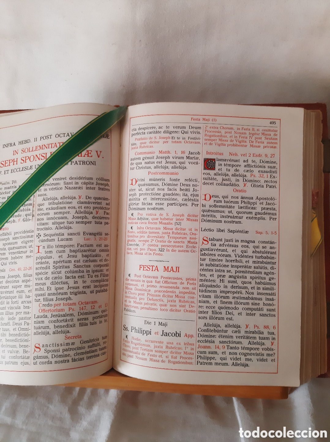 Antig&uuml;edades: MISAL CAT&Oacute;LICO ROMANO - Foto 9