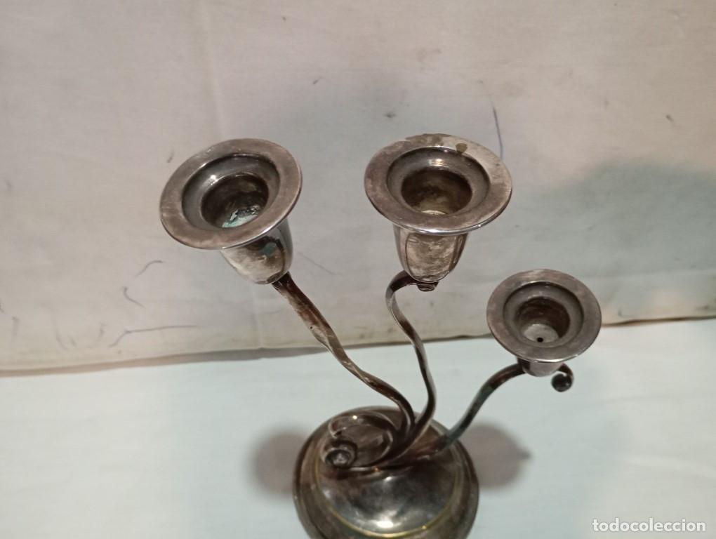 Antig&uuml;edades: velon de alpaca antiguo - Foto 2
