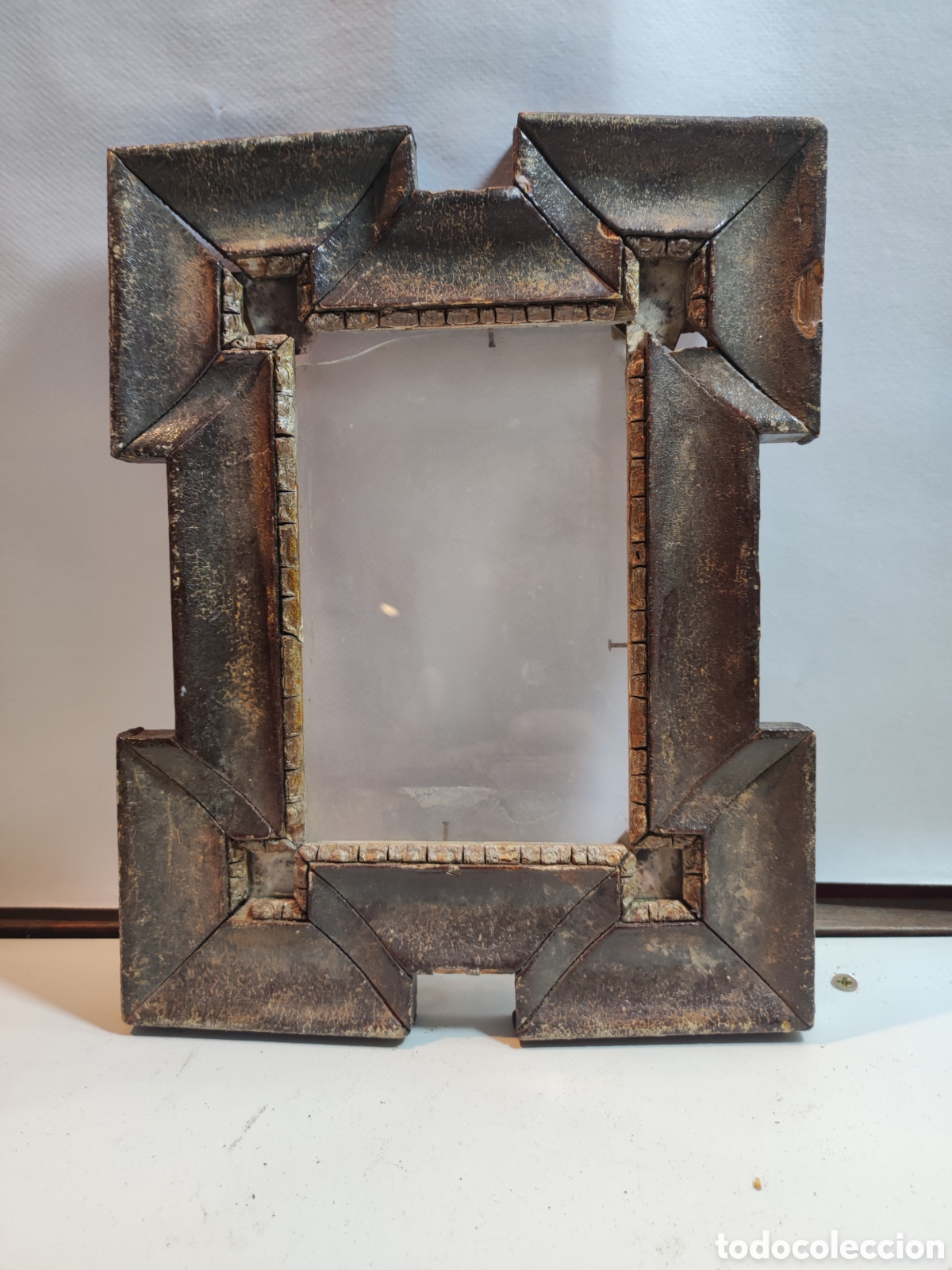 Antig&uuml;edades: Marco acantonado Final siglo XVIII - Foto 1