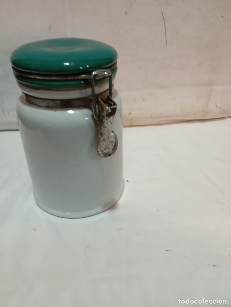 Antig&uuml;edades: tarro de ceramica vintage - Foto 2