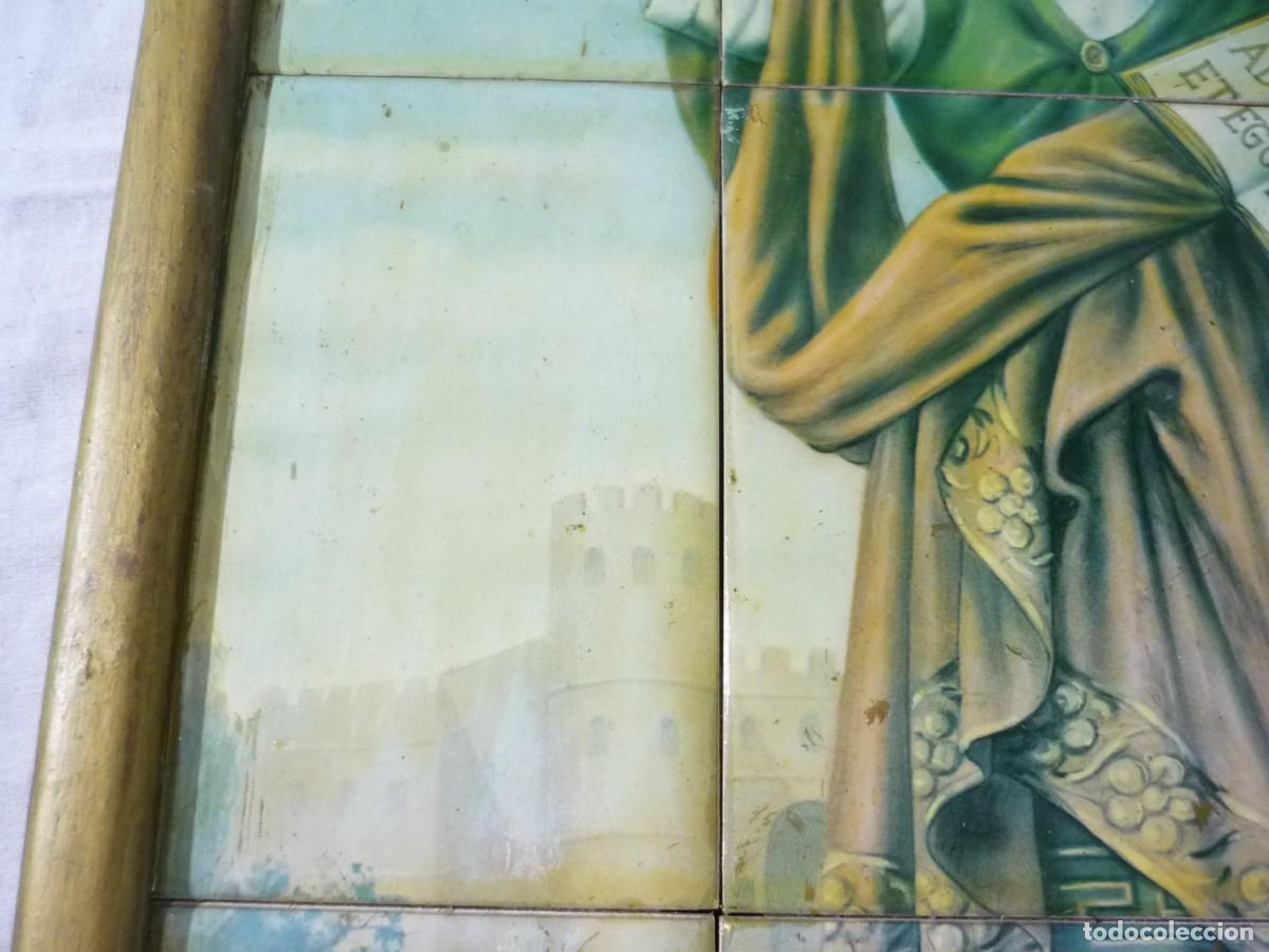 Antig&uuml;edades: Cuadro de azulejos de San Pancracio - Foto 4