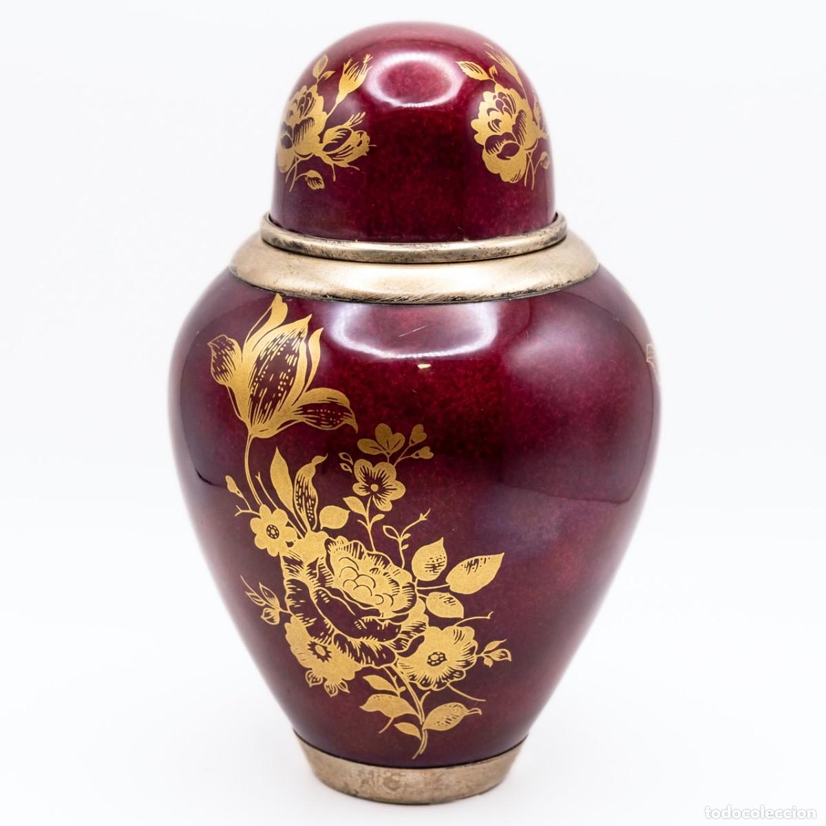 Antig&uuml;edades: Jarr&oacute;n Tapa de Esmalte - Foto 1