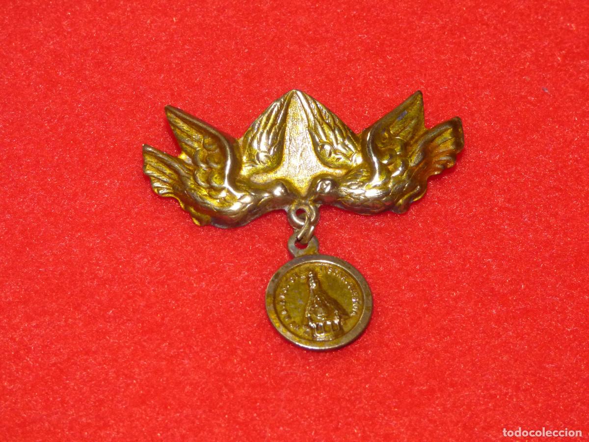 Antig&uuml;edades: Medalla antigua,para bebe. - Foto 1