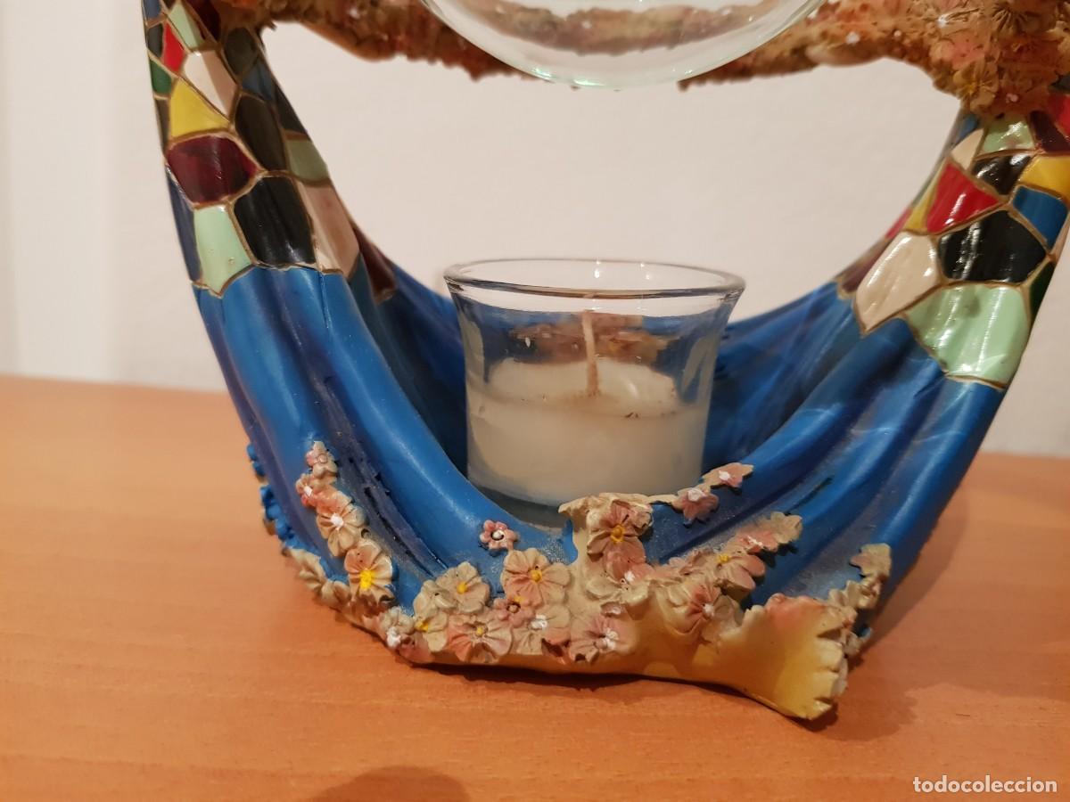 Antig&uuml;edades: FIGURA DE GAUDI-PORTAVELAS - Foto 2