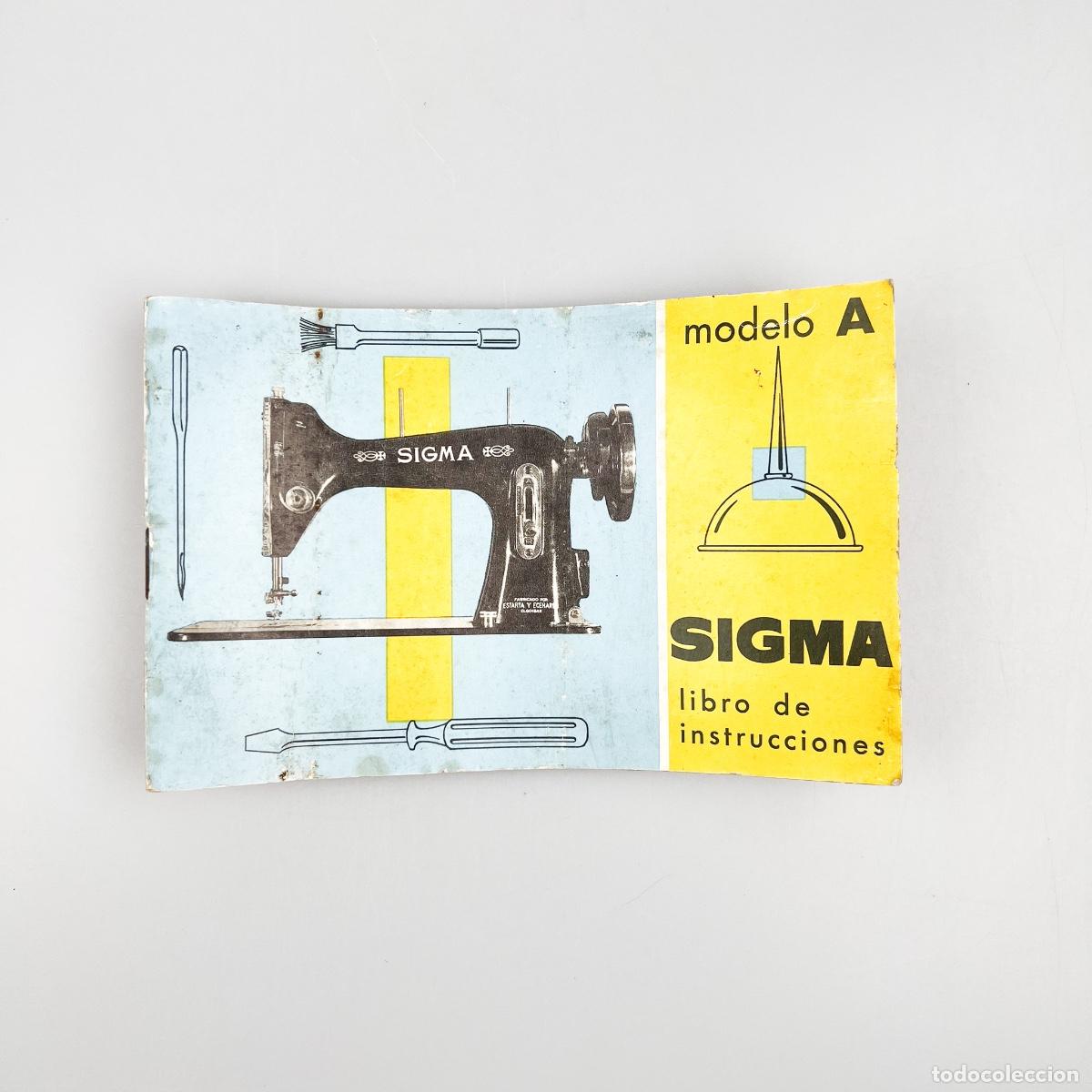 Antig&uuml;edades: Instrucciones Sigma Modelo A y caja de Sigma. - Foto 1