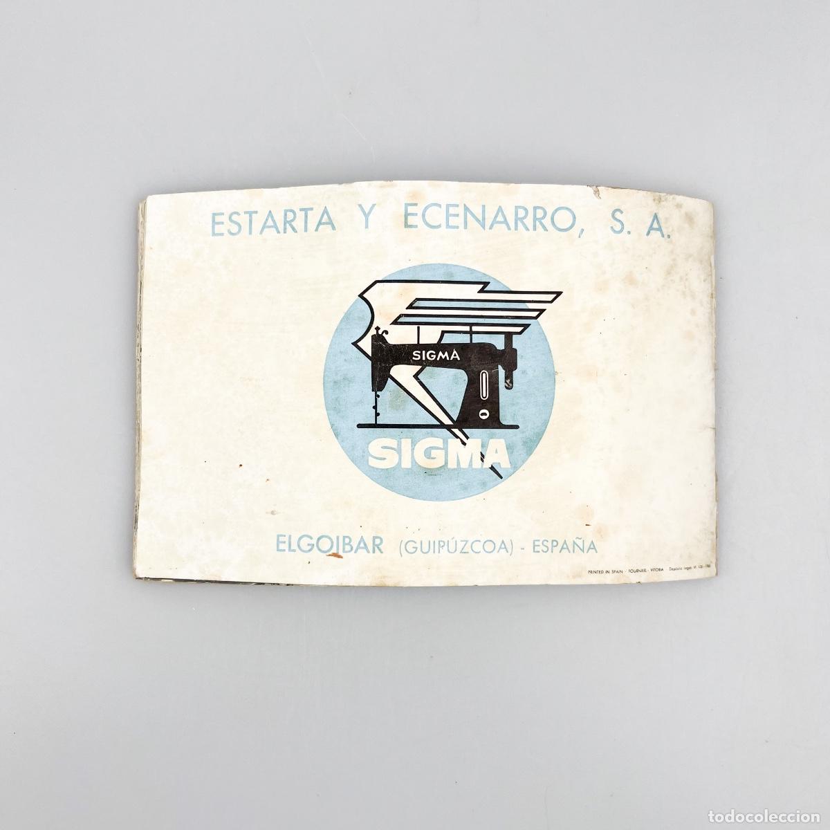 Antig&uuml;edades: Instrucciones Sigma Modelo A y caja de Sigma. - Foto 6