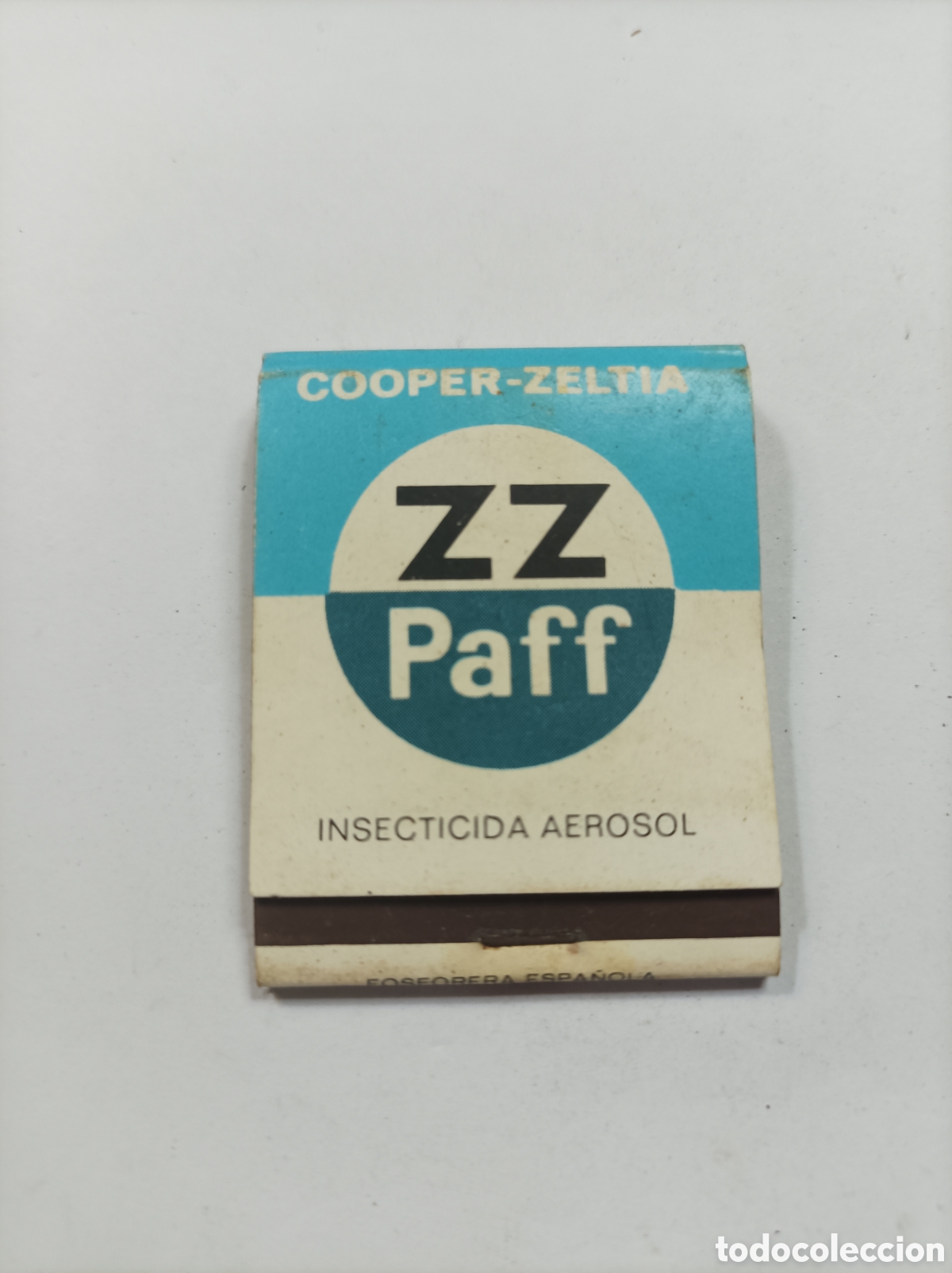 Antiquit&auml;ten: ZZ PAFF. AIRE FRESCO DESODORIZANTE. LIBRITO CERILLAS ANTIGUAS.