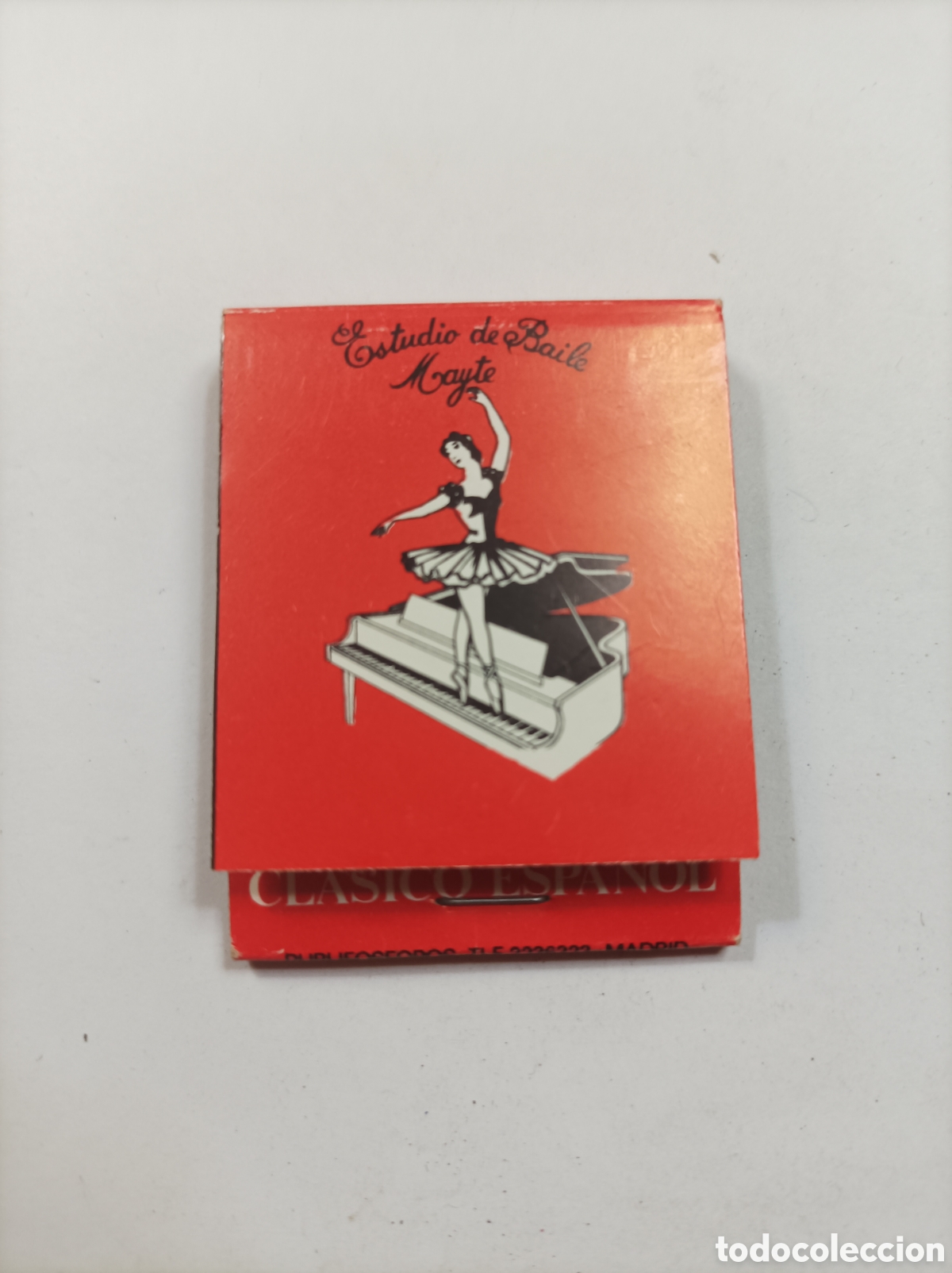 Antiquit&eacute;s: MAYTE. ESTUDIO DE BAILE. MADRID. LIBRITO CERILLAS ANTIGUAS. MUY BUEN ESTADO.