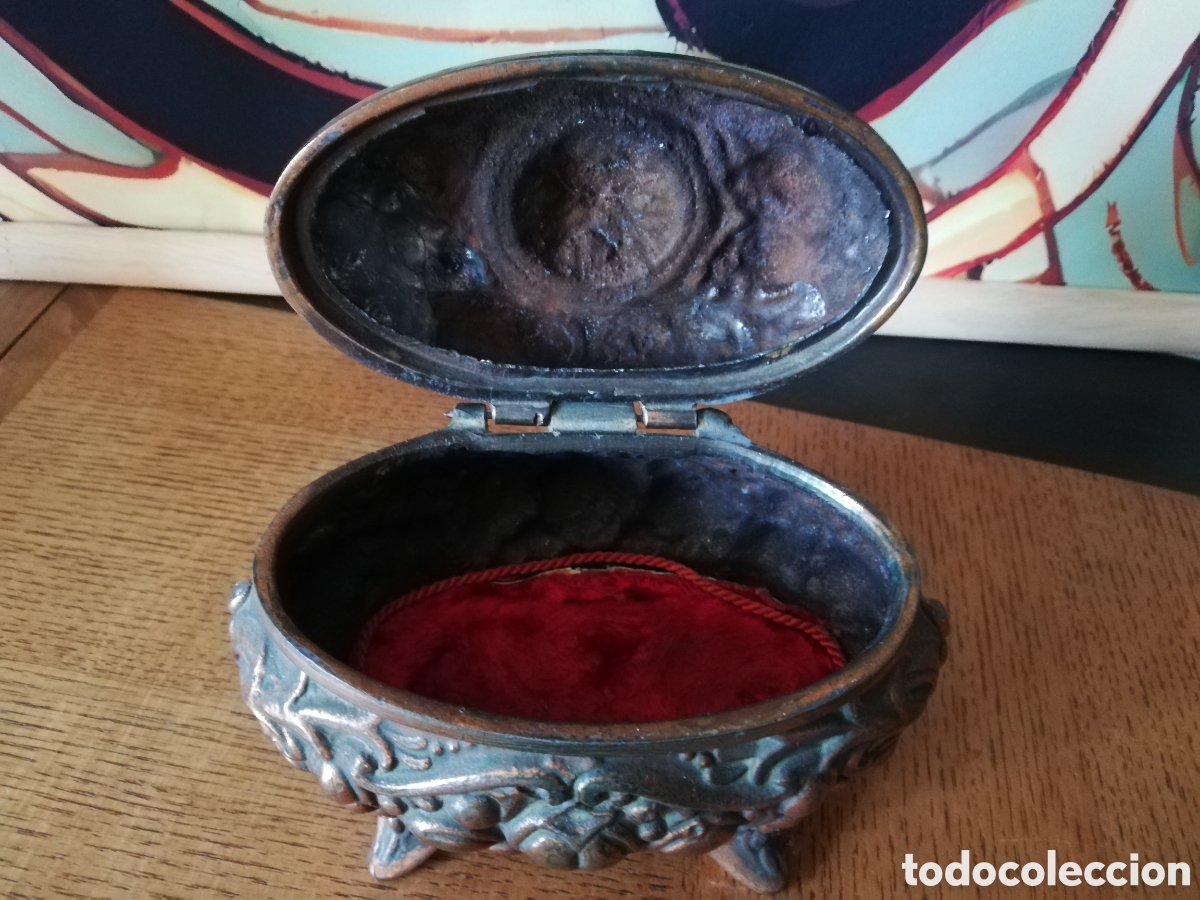 Antig&uuml;edades: ANTIGUO JOYERO, COFRE. - Foto 12