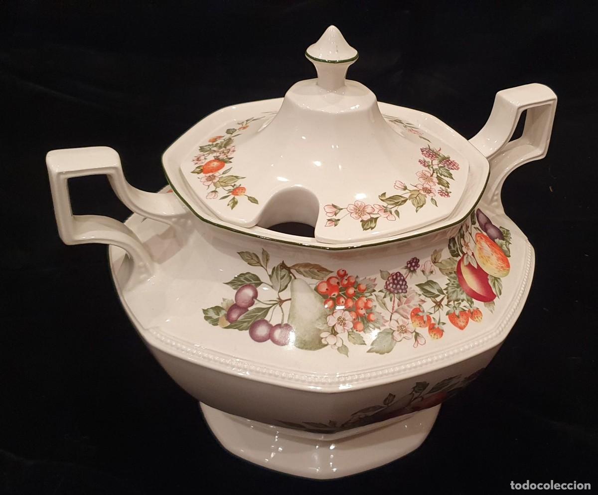 Antig&uuml;edades: Sopera de porcelana inglesa - Foto 3