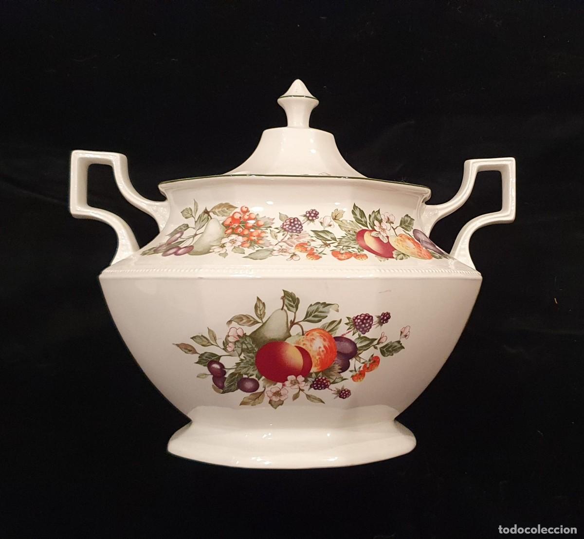 Antig&uuml;edades: Sopera de porcelana inglesa - Foto 4