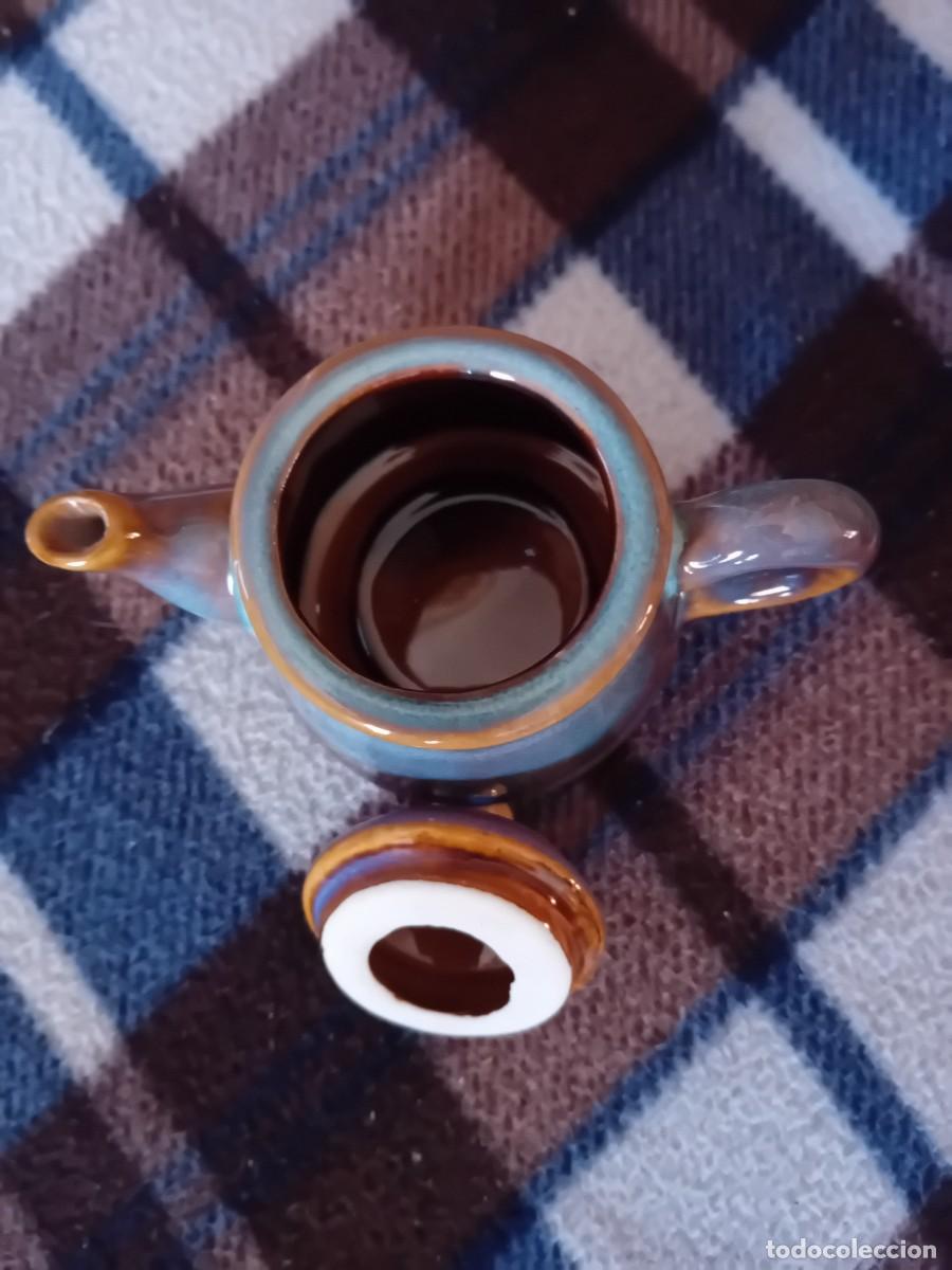 Antig&uuml;edades: Tetera de porcelana vidriada - Foto 5