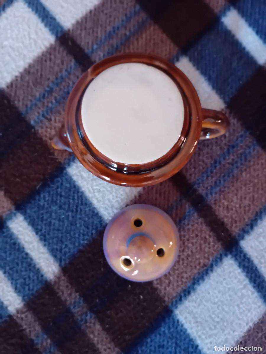 Antig&uuml;edades: Tetera de porcelana vidriada - Foto 6