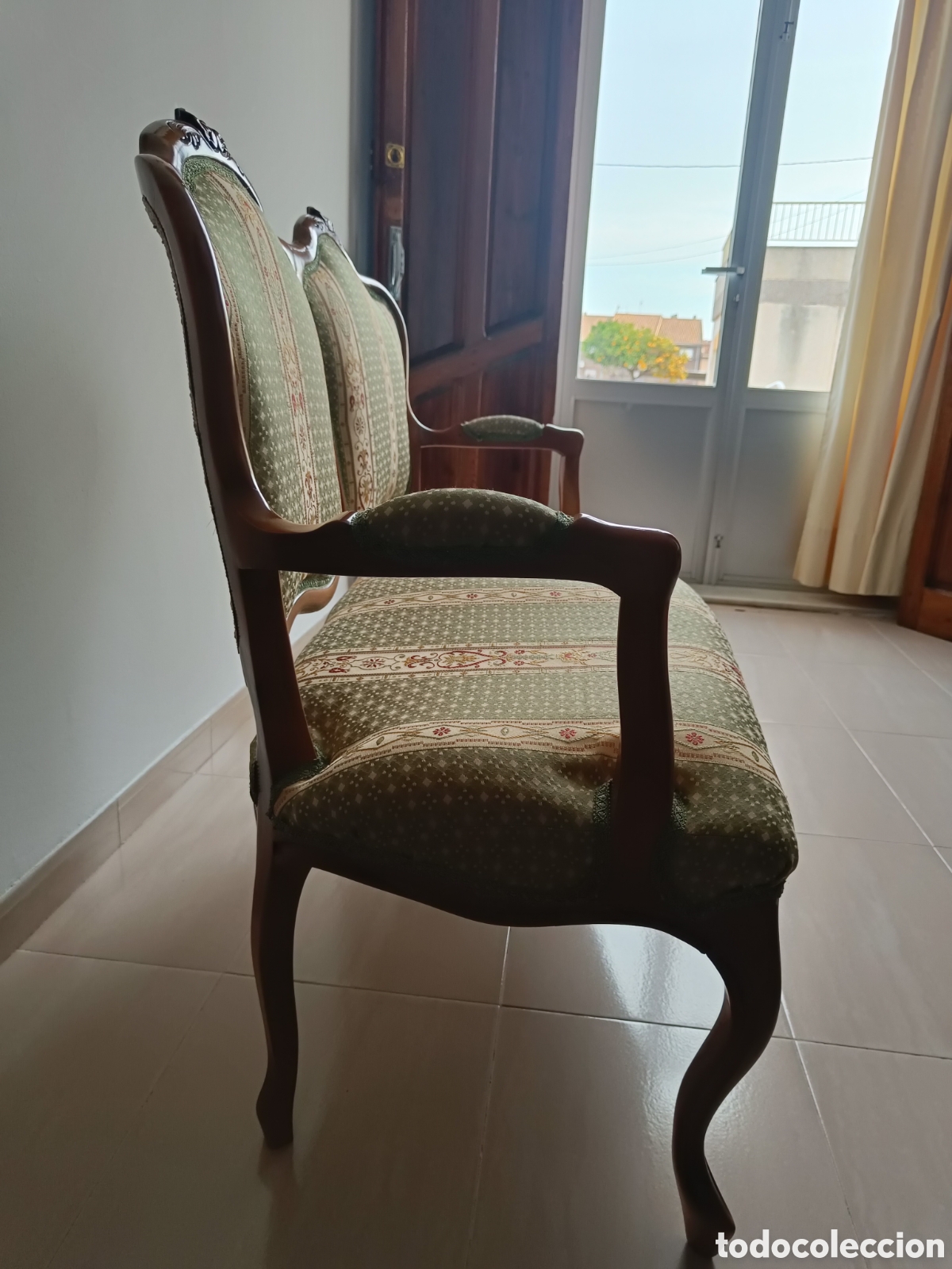 Antig&uuml;edades: Sill&oacute;n cl&aacute;sico estilo isabelino - Foto 3