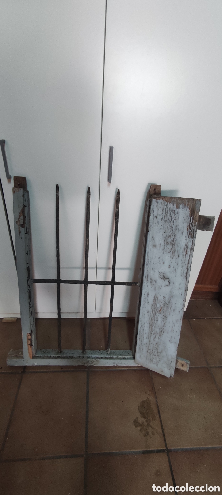 Antig&uuml;edades: Antigua reja de forja - Foto 5