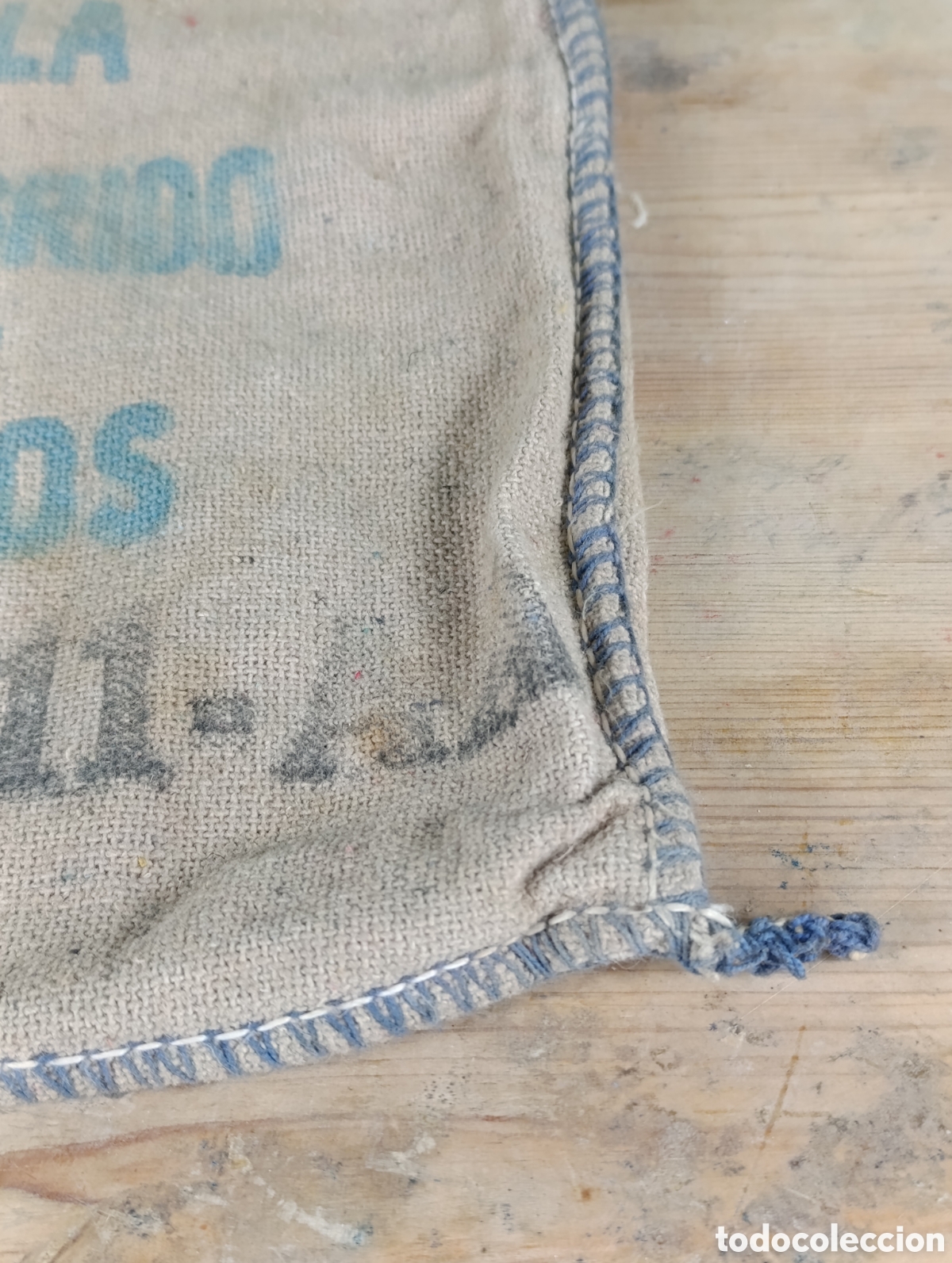 Antig&uuml;edades: Saco de Arpillera de Semillas de Ma&iacute;z&nbsp; - Foto 2