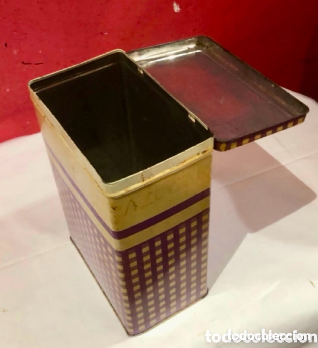 Antig&uuml;edades: ANTIGUA CAJA DE COLA CAO - Foto 5