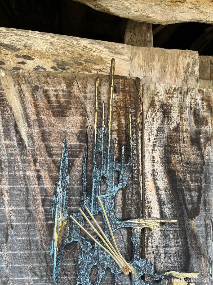 Antig&uuml;edades: Cristo de bronce, a&ntilde;o 70-80 - Foto 3