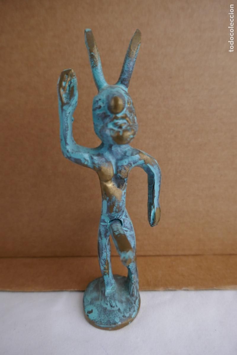 Antig&uuml;edades: DIOS O &Iacute;DOLO DE VIRILIDAD DE BRONCE - Foto 11