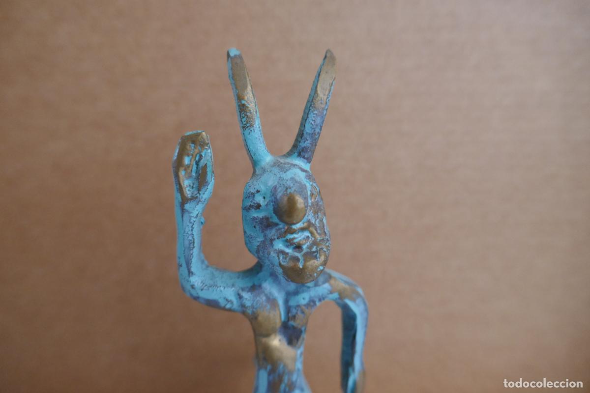 Antig&uuml;edades: DIOS O &Iacute;DOLO DE VIRILIDAD DE BRONCE - Foto 12