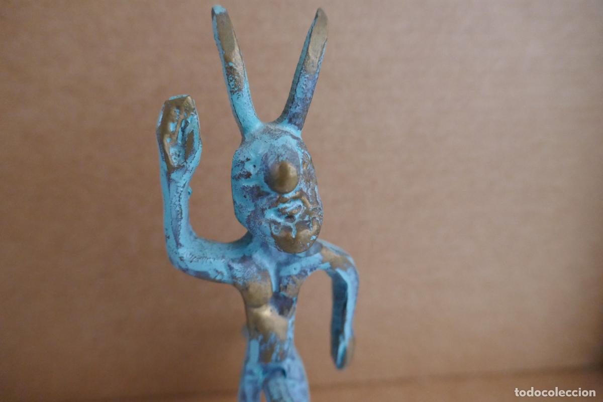 Antig&uuml;edades: DIOS O &Iacute;DOLO DE VIRILIDAD DE BRONCE - Foto 14