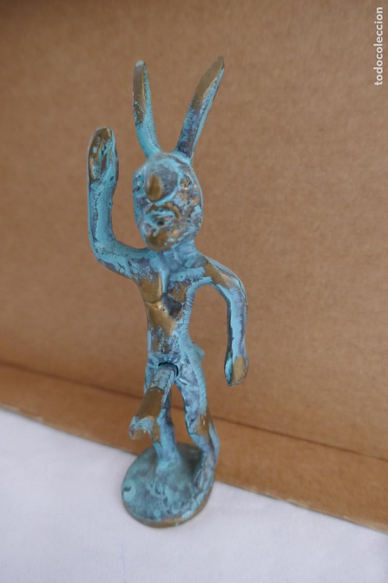 Antig&uuml;edades: DIOS O &Iacute;DOLO DE VIRILIDAD DE BRONCE - Foto 16