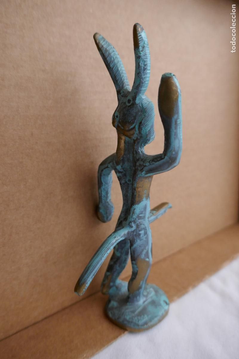 Antig&uuml;edades: DIOS O &Iacute;DOLO DE VIRILIDAD DE BRONCE - Foto 17