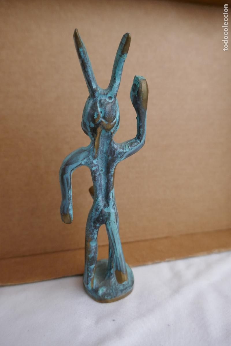 Antig&uuml;edades: DIOS O &Iacute;DOLO DE VIRILIDAD DE BRONCE - Foto 18