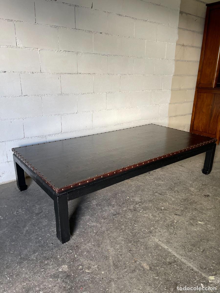 Antig&uuml;edades: mesa oriental restaurada - Foto 2