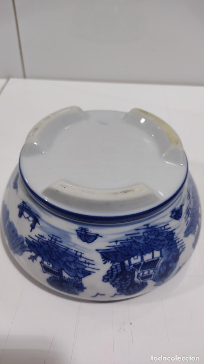 Antig&uuml;edades: 487 MACETERO DE PORCELANA CHINA - Foto 7