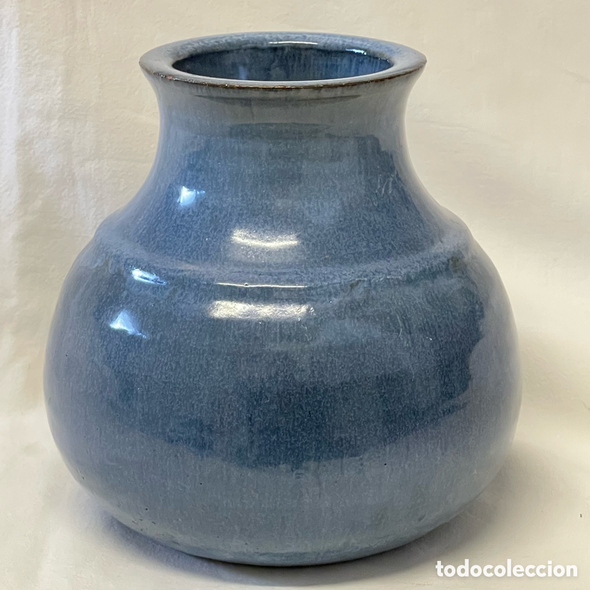 Antig&uuml;edades: JARRON CERAMICA JT ABERNATHY CENTRO FLORERO VINTAGE RETRO MID CENTURY