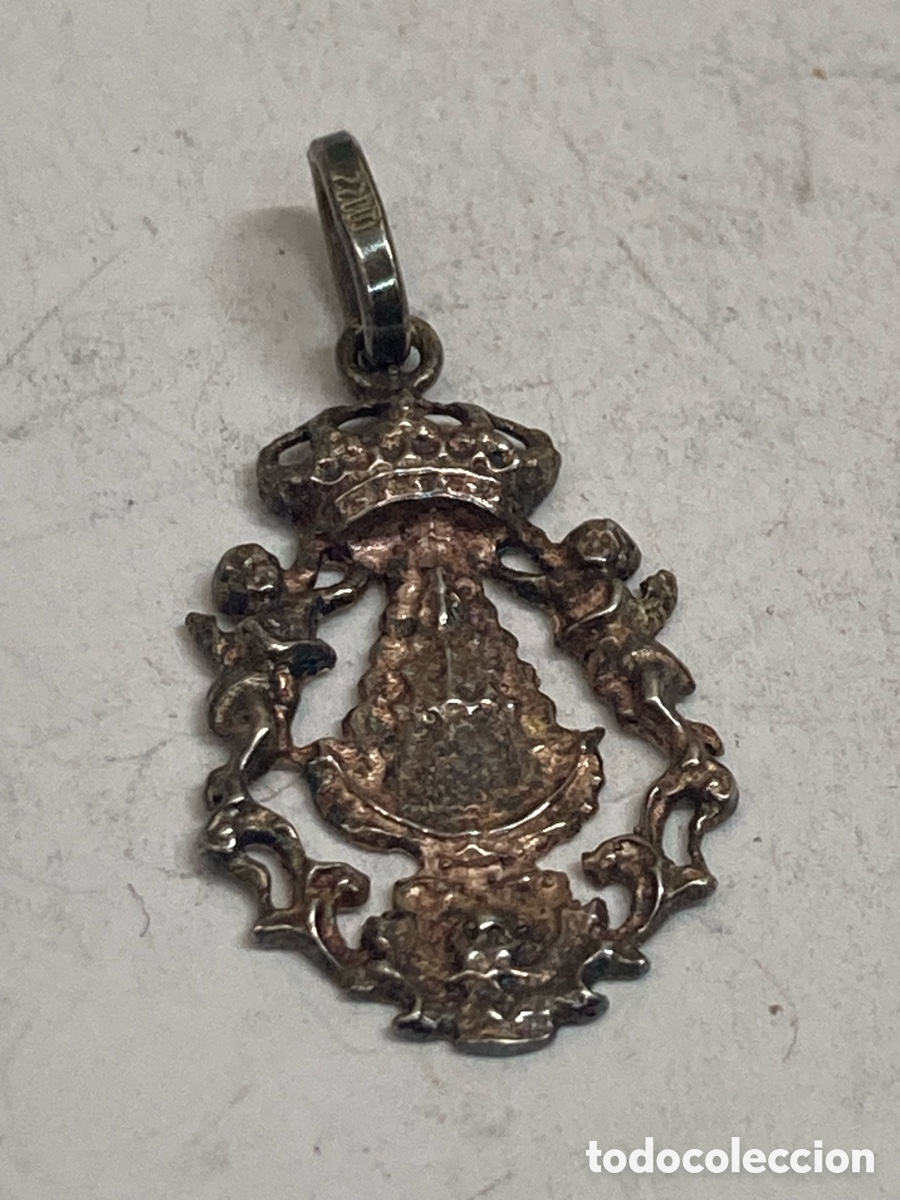 Antig&uuml;edades: Medalla de plata religiosa C369 - Foto 1