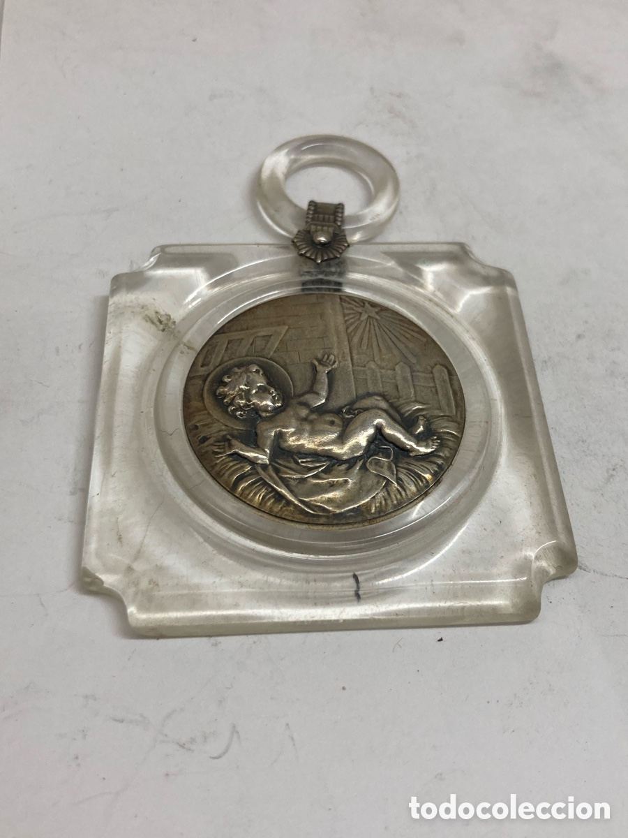 Antig&uuml;edades: Colgante religioso de plata /C360 - Foto 1