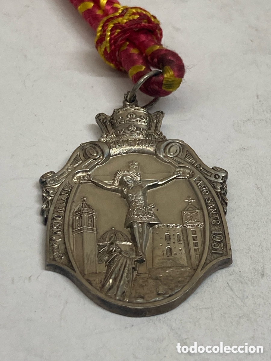 Antig&uuml;edades: Medalla de plata religiosa /5 - Foto 2