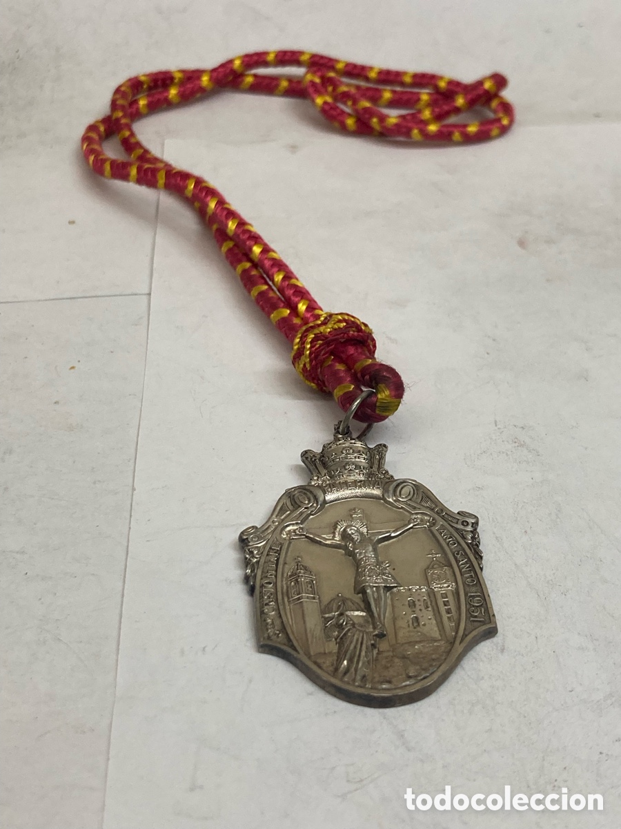 Antig&uuml;edades: Medalla de plata religiosa /5 - Foto 1