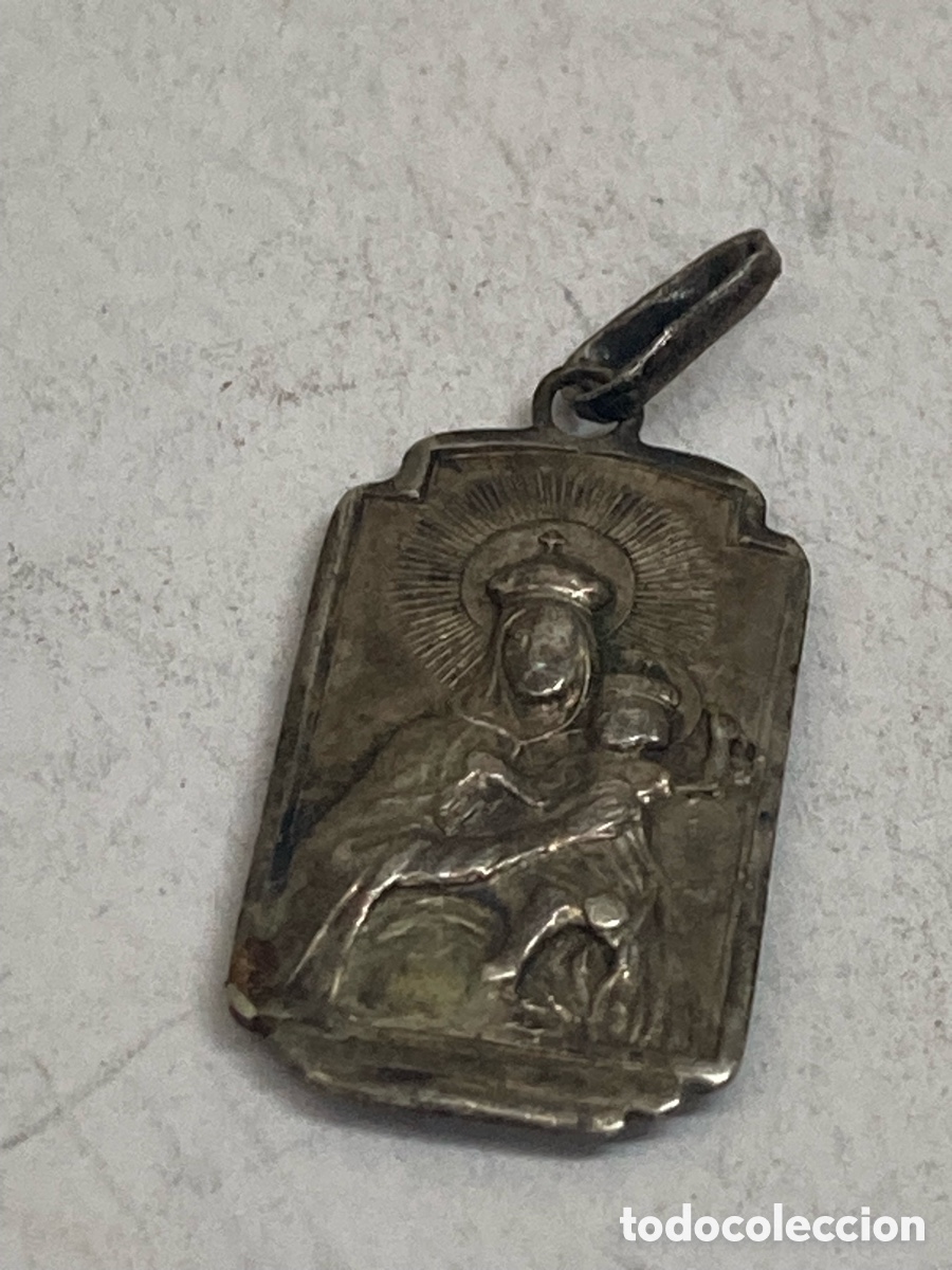 Antig&uuml;edades: Medalla de plata religiosa S371 - Foto 2