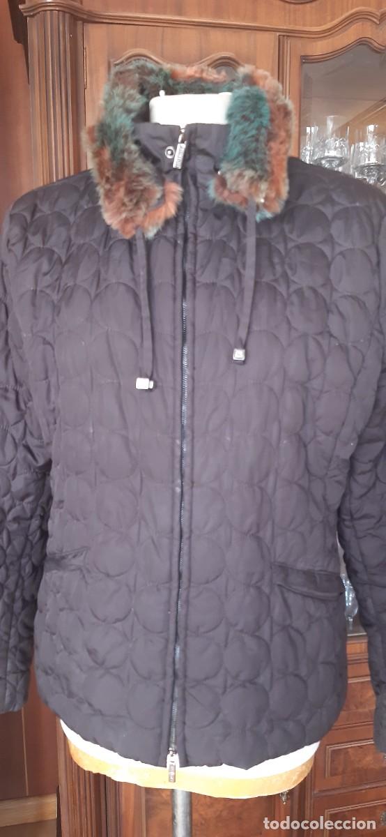 Antig&uuml;edades: BONITO CHAQUETON MARRON MARCA SINTESIS. - Foto 3