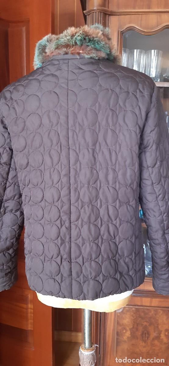 Antig&uuml;edades: BONITO CHAQUETON MARRON MARCA SINTESIS. - Foto 7
