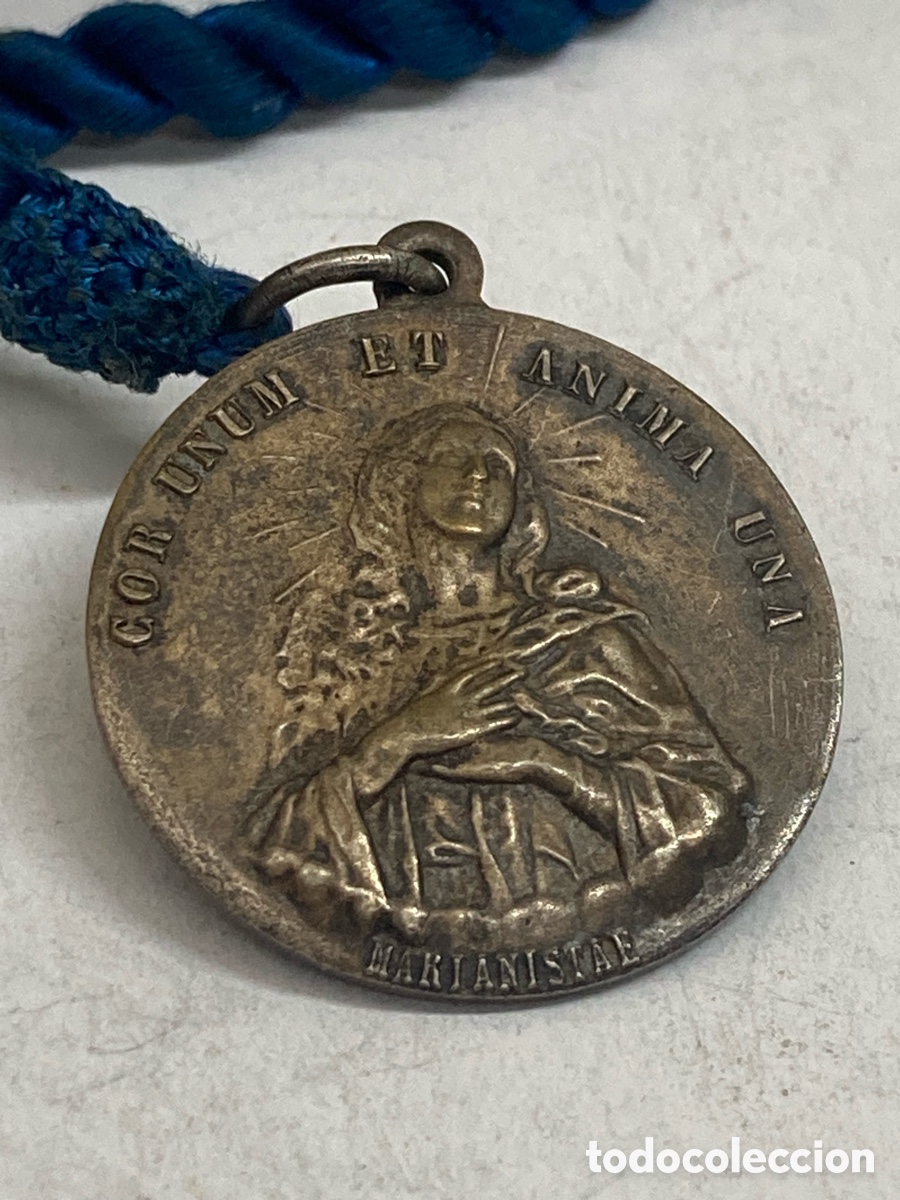 Antig&uuml;edades: Medalla de metal religiosa /4 - Foto 2