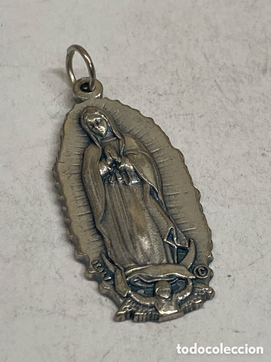 Antig&uuml;edades: Medalla de metal religiosa C369 - Foto 1