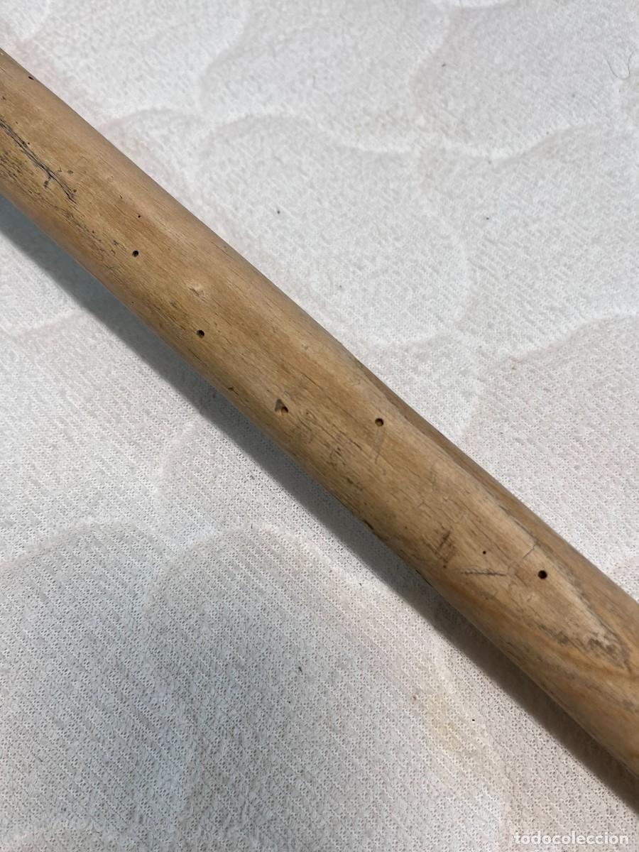 Antig&uuml;edades: HORCA O FORCA DE 3 DIENTES DE MADERA - Foto 7